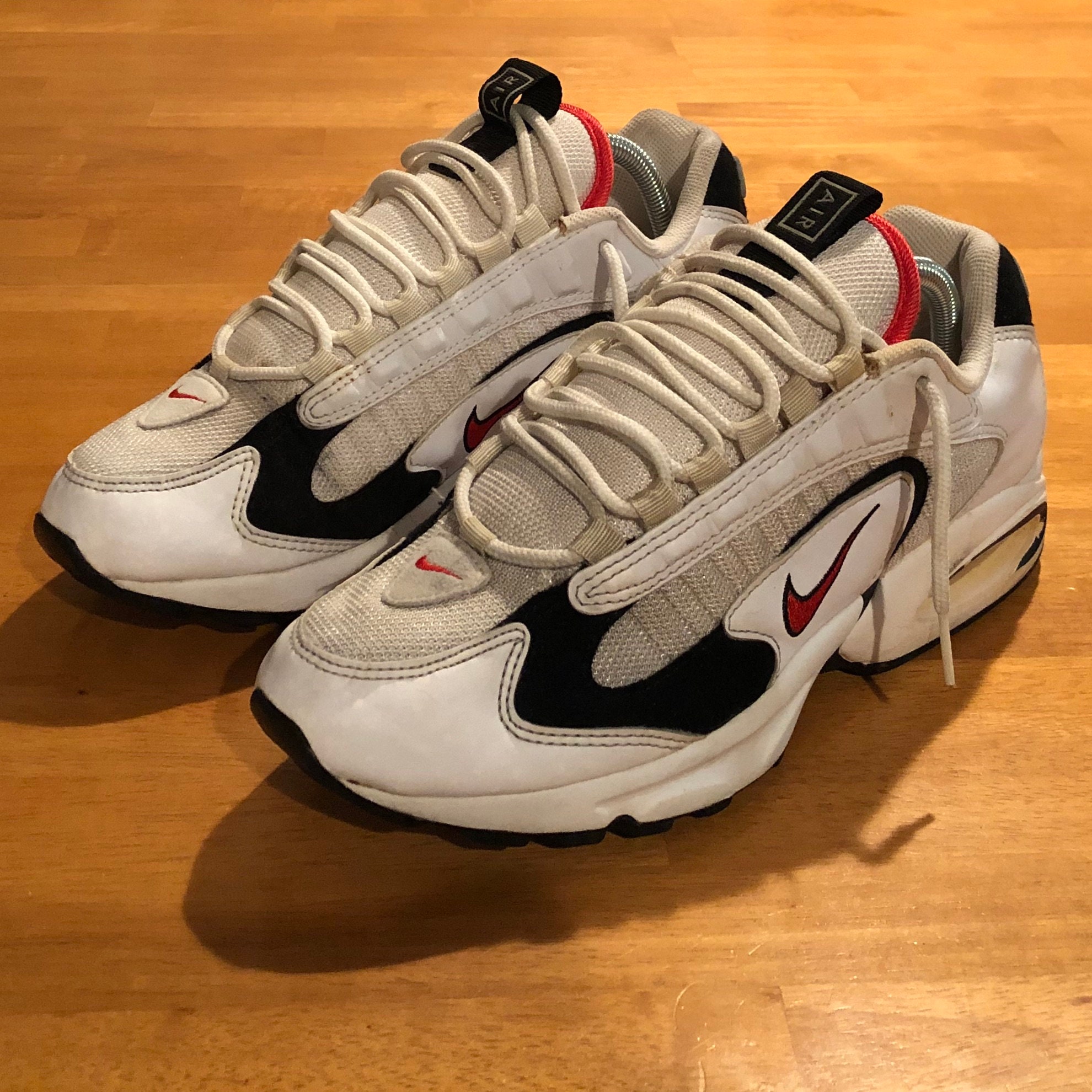 1996 Nike Air Max Triax University Red Sz 8.5 Og 104055 162 Retro
