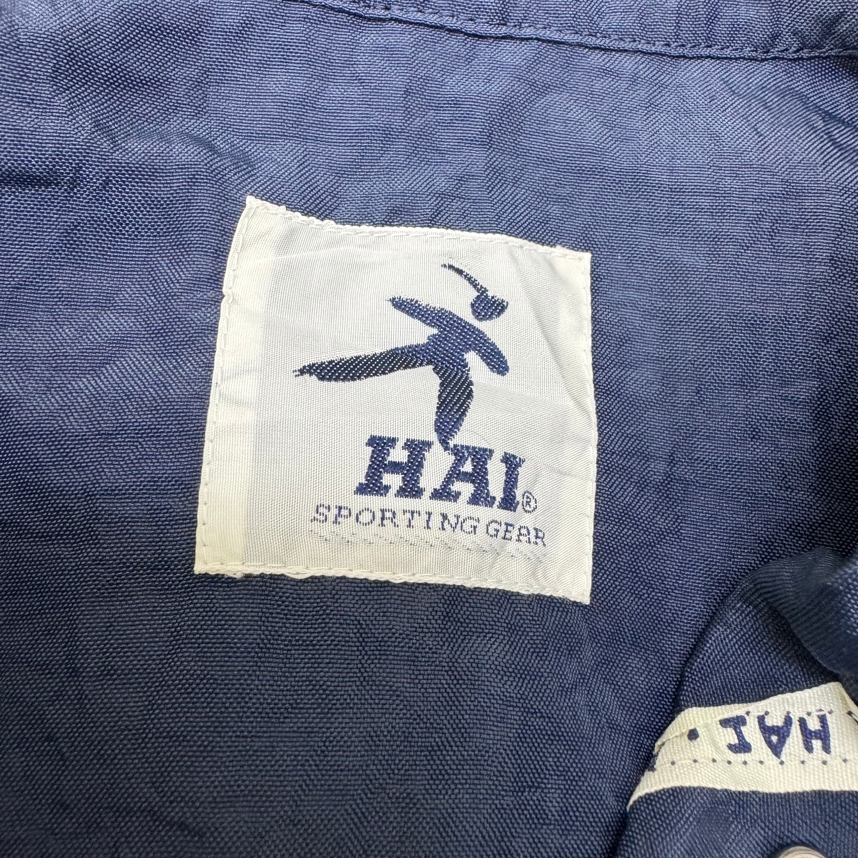 Vintage 90s HAI Sporting Gear Jacket - Navy Blue Issey Miyake
