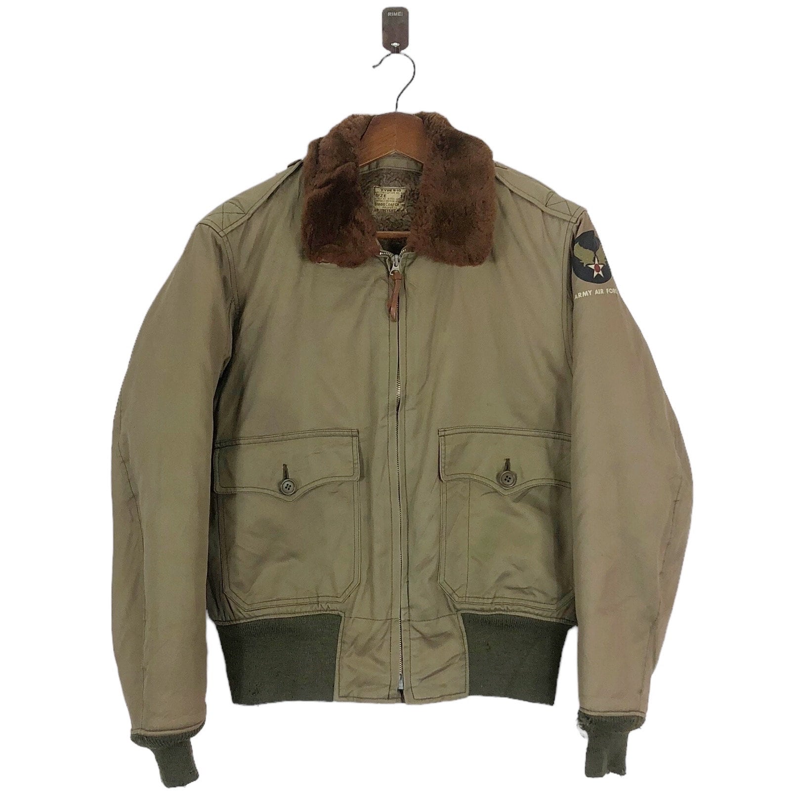 Vintage Type B-10 the Real Mccoy Bomber Zipper Jacket - Etsy