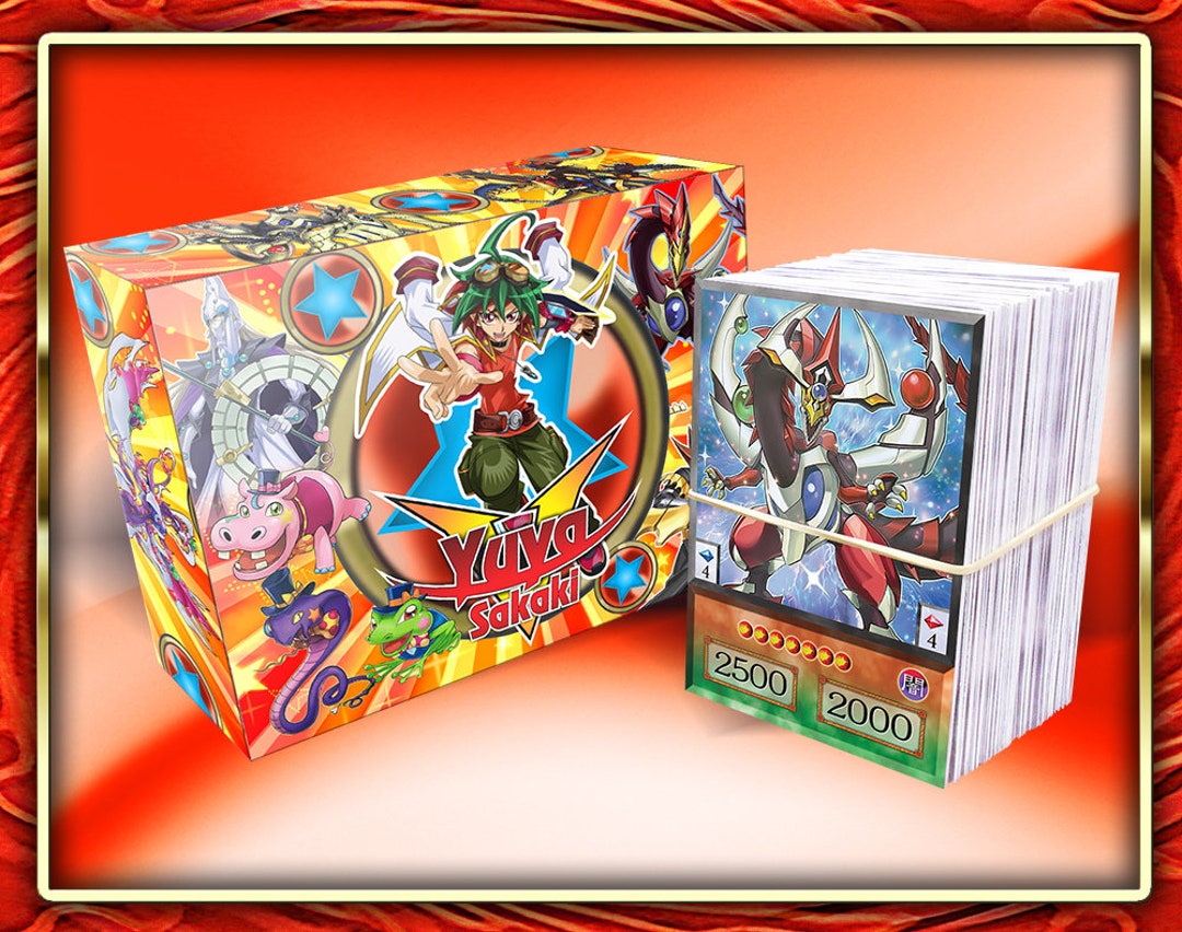 Yuya Deck (210 Cards +36 Rare) +deckbox & Playmat Anime Orica - Etsy
