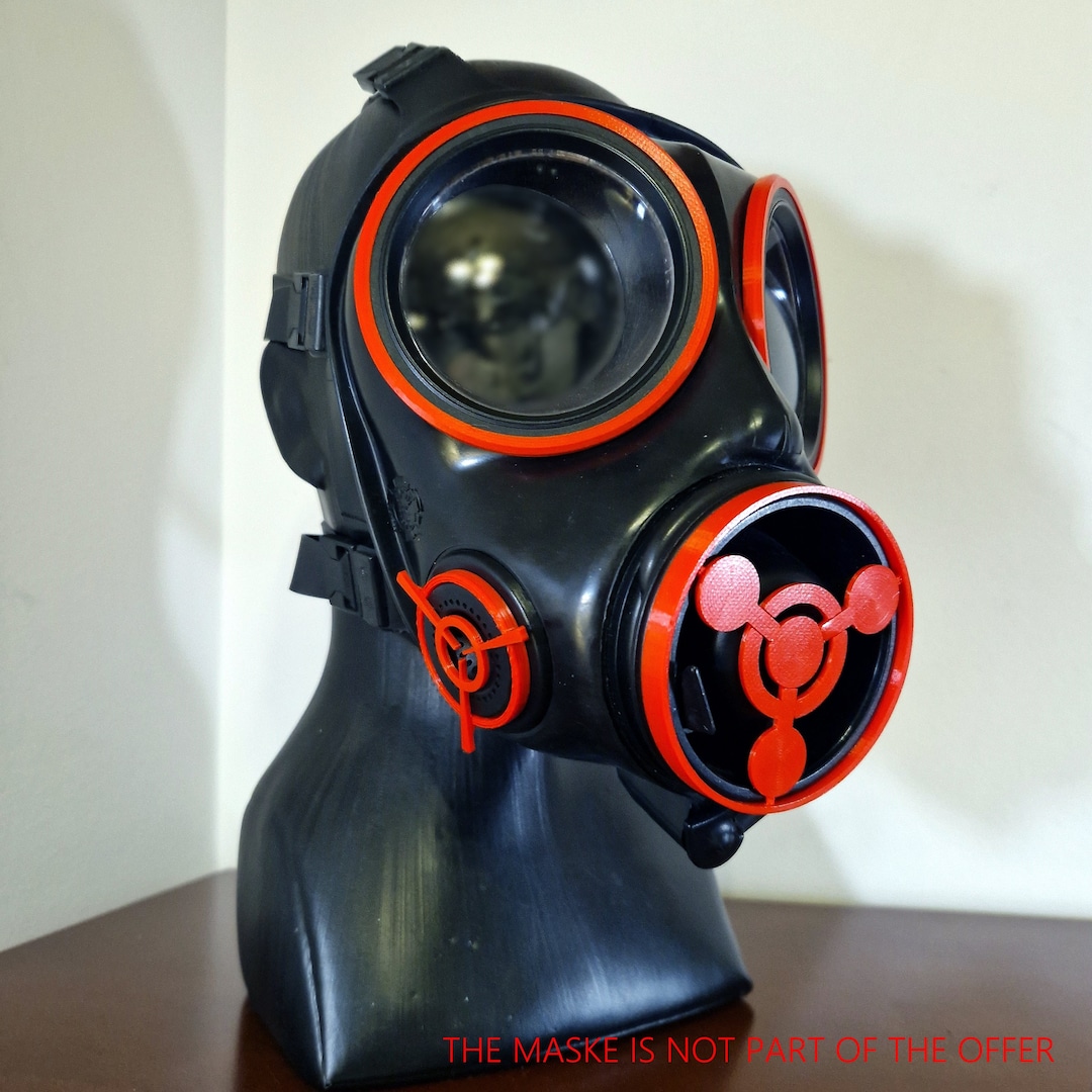 Avon S10 Gasmask Color Set Chemhazard - Etsy