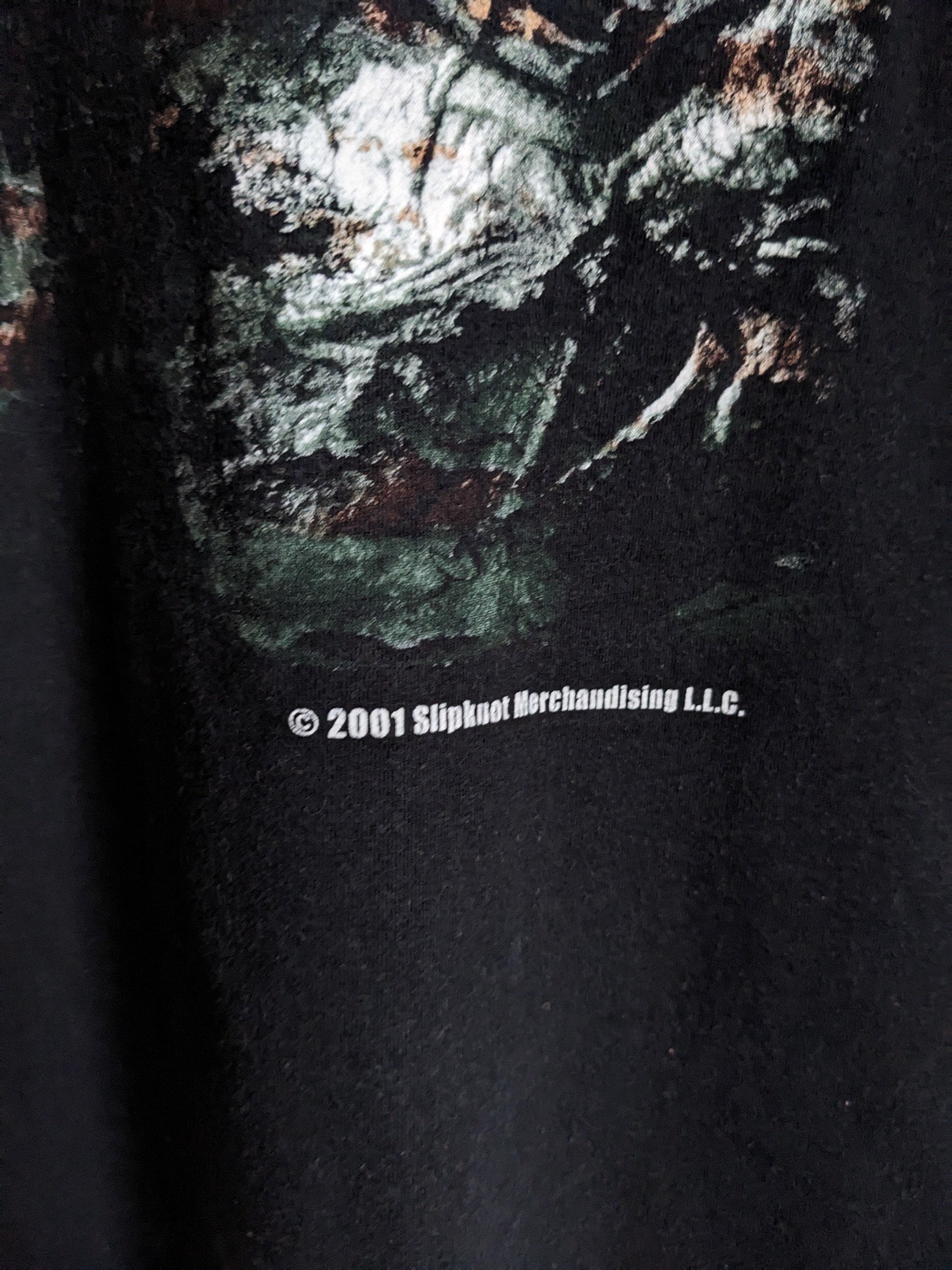 Vintage Slipknot 2001 Merch T-shirt Iowa - Etsy