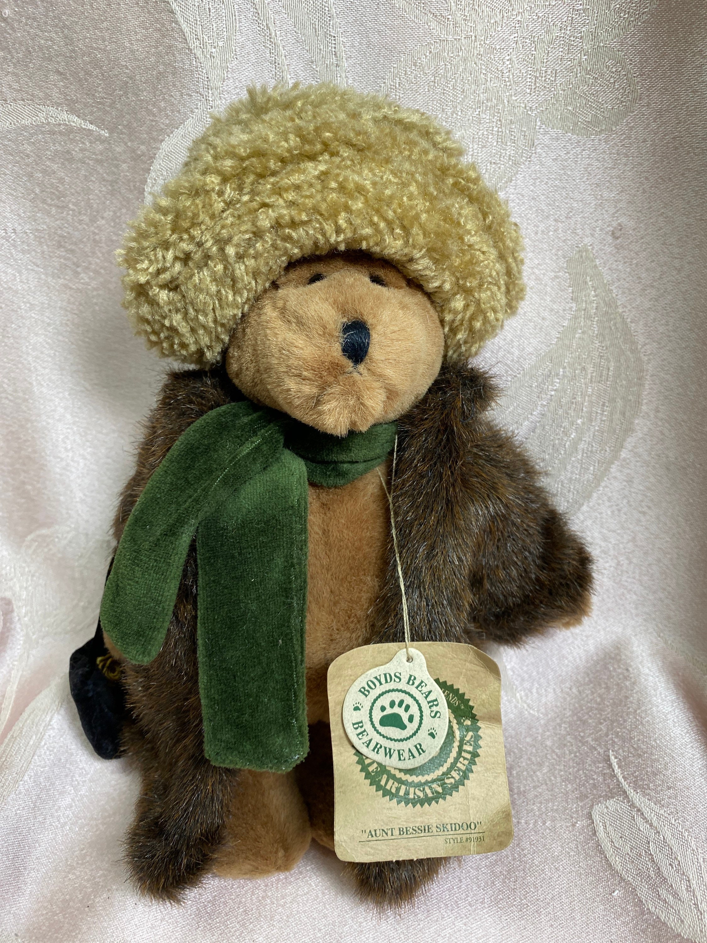 Vintage Boyds Bear Aunt Bessie Skidoo - 10 Inches - Etsy