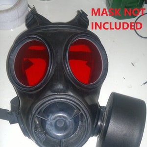 S10 gas mask red lenses - Etsy 日本