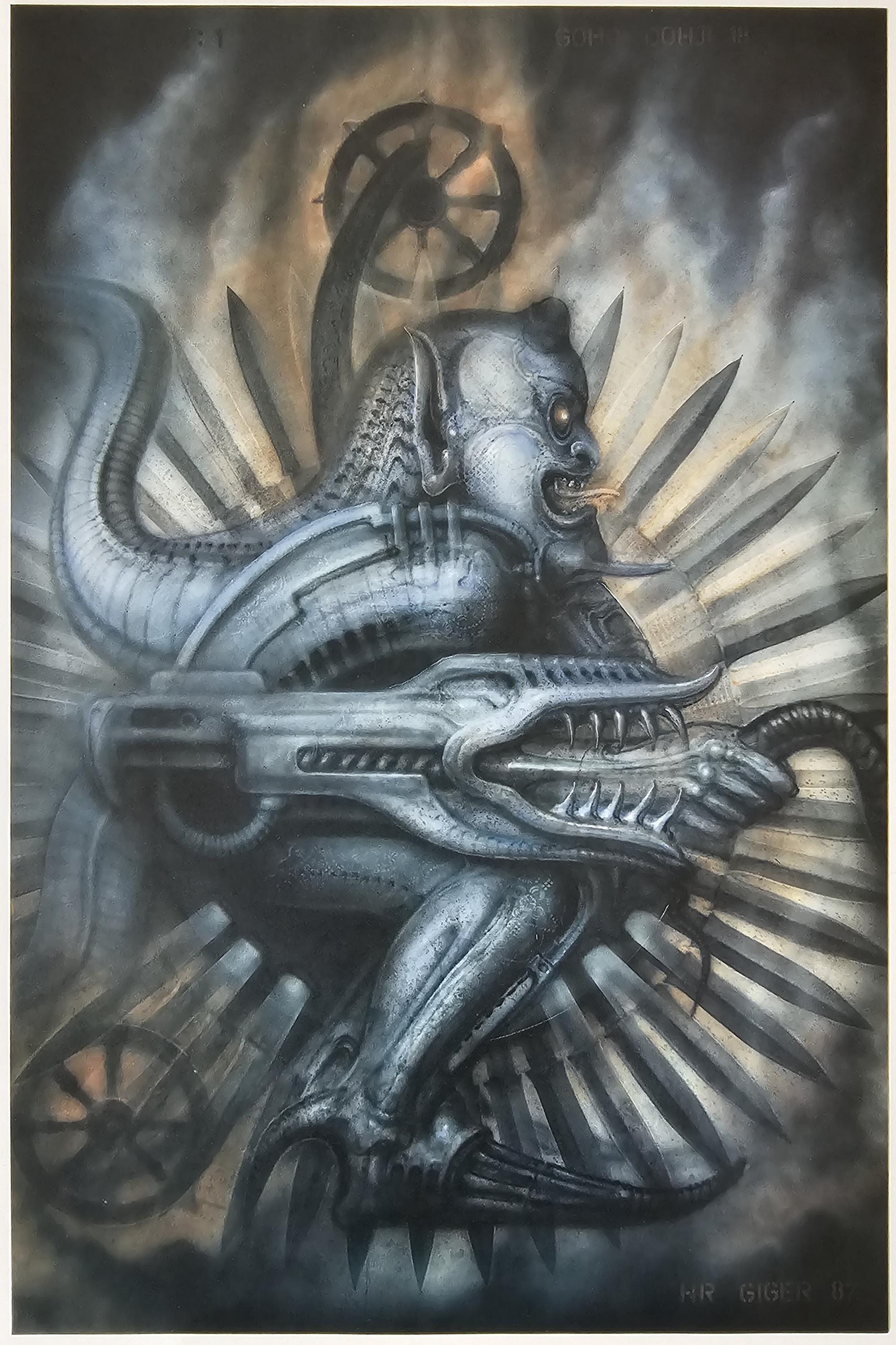 HR Giger, Goho Dohji, Fantasy Art, Horror, Science Fiction, 1996