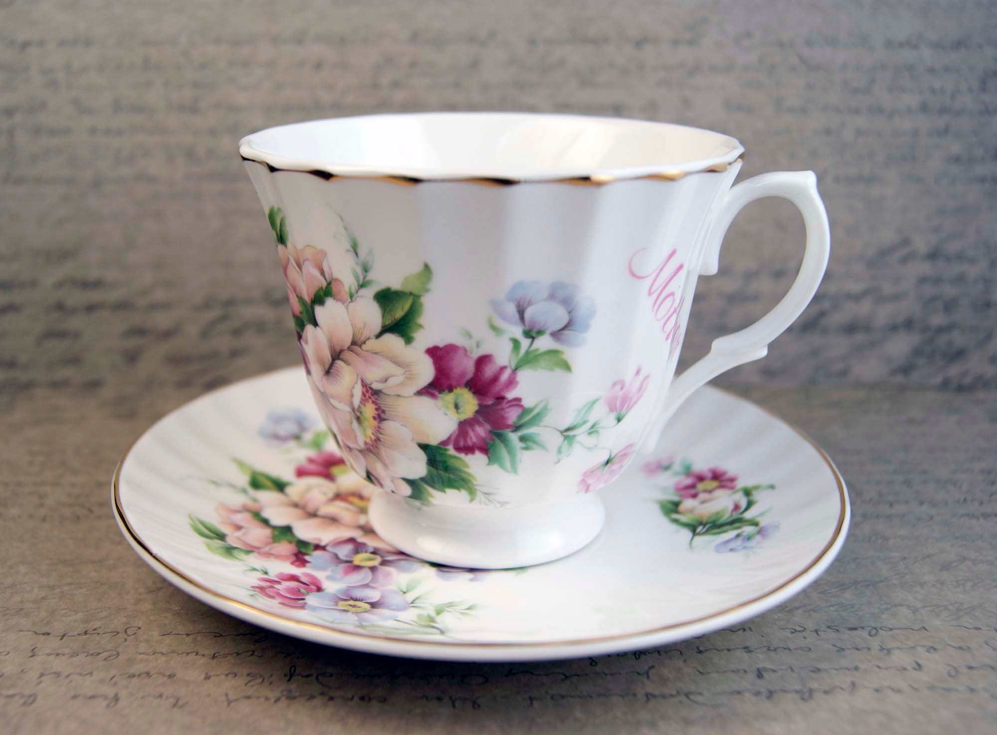 G W Shirtcliffe & Son】 ハーフリブのティーセット 3点 G W