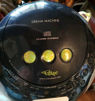 Sony ICF-CD831 Black Psyc Dream Machine FM/AM, CD Player, Alarm