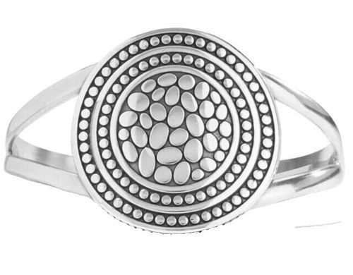Orville Tsinnie Beams Plus Navajo Silver Plate Bangle Cuff