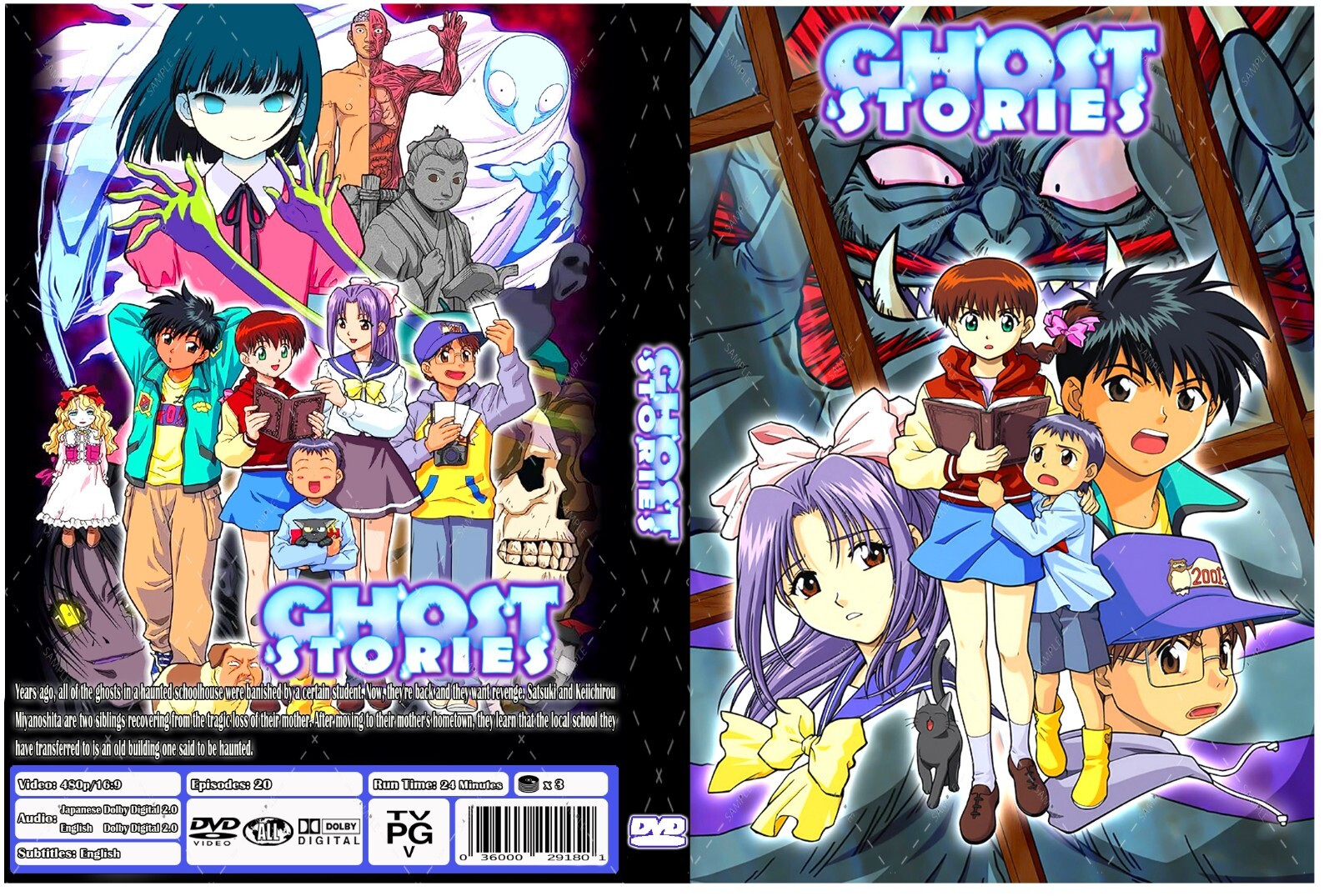Ghost Stories Anime Series Dual Audio English/Japanese with
