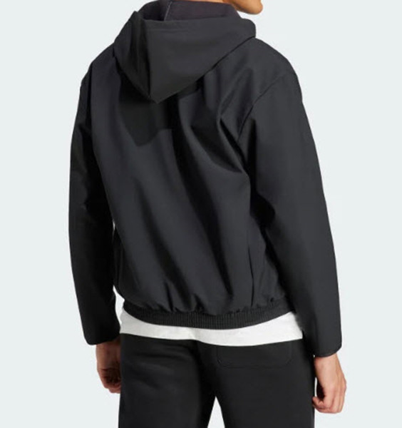 Adidas Men City Escape Hoody Jacket Black Run Fashion Casual Top