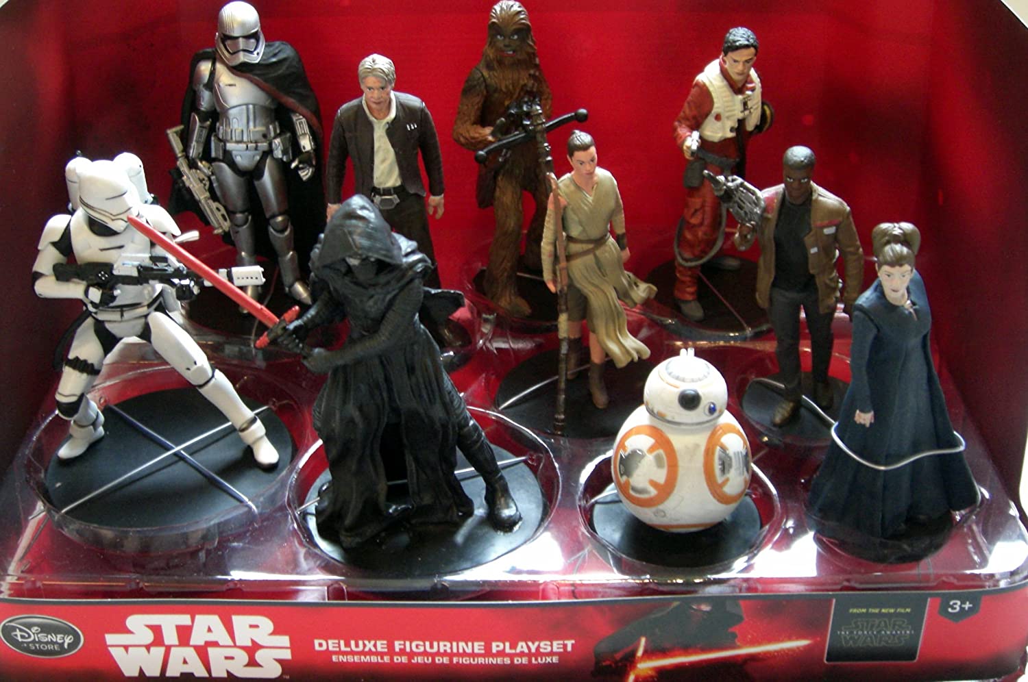 Disney Store Star Wars The Force Awakens Deluxe PVC Figurine 10