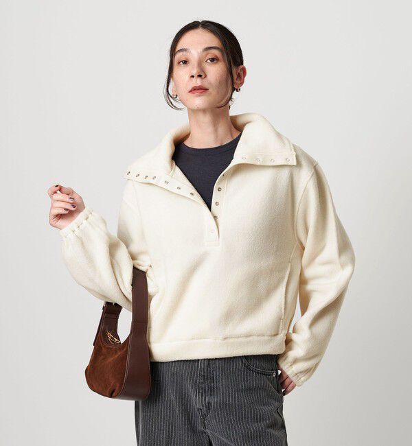 フリース スナップ プルオーバー（BEAUTY&YOUTH UNITED ARROWS
