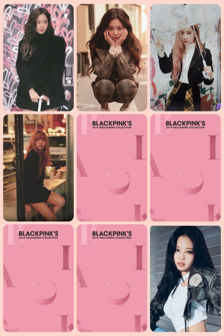 BLACKPINK'S 2019 WELCOMING COLLECTION (Printable Photocards)