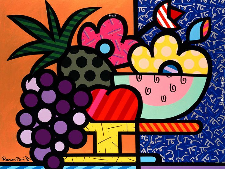 Romero Britto - One of my favorite contemporary artists
