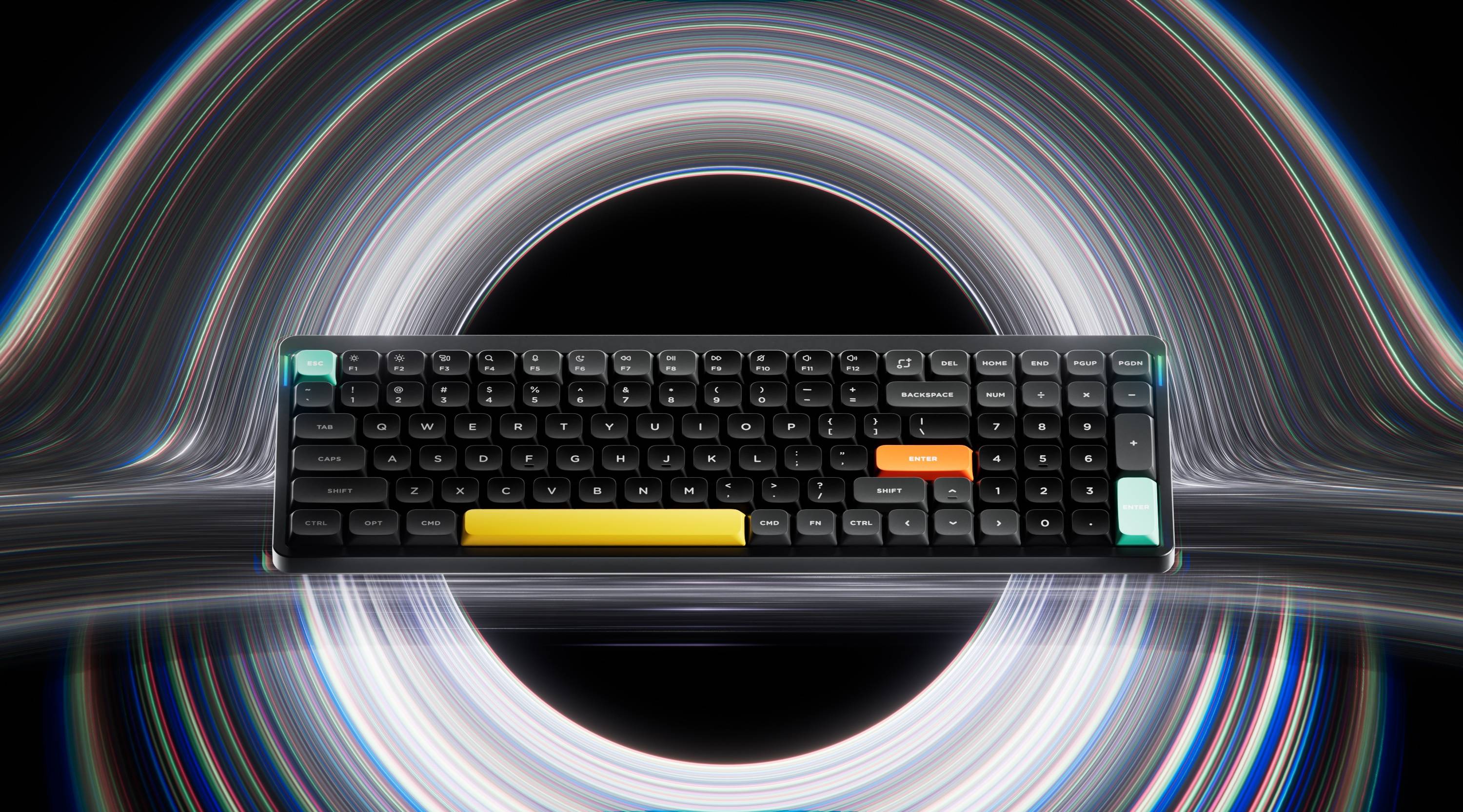 NuPhy Air96 V2｜Black｜Gateron Brown 2.0 Amazon.com: nuphy Air96