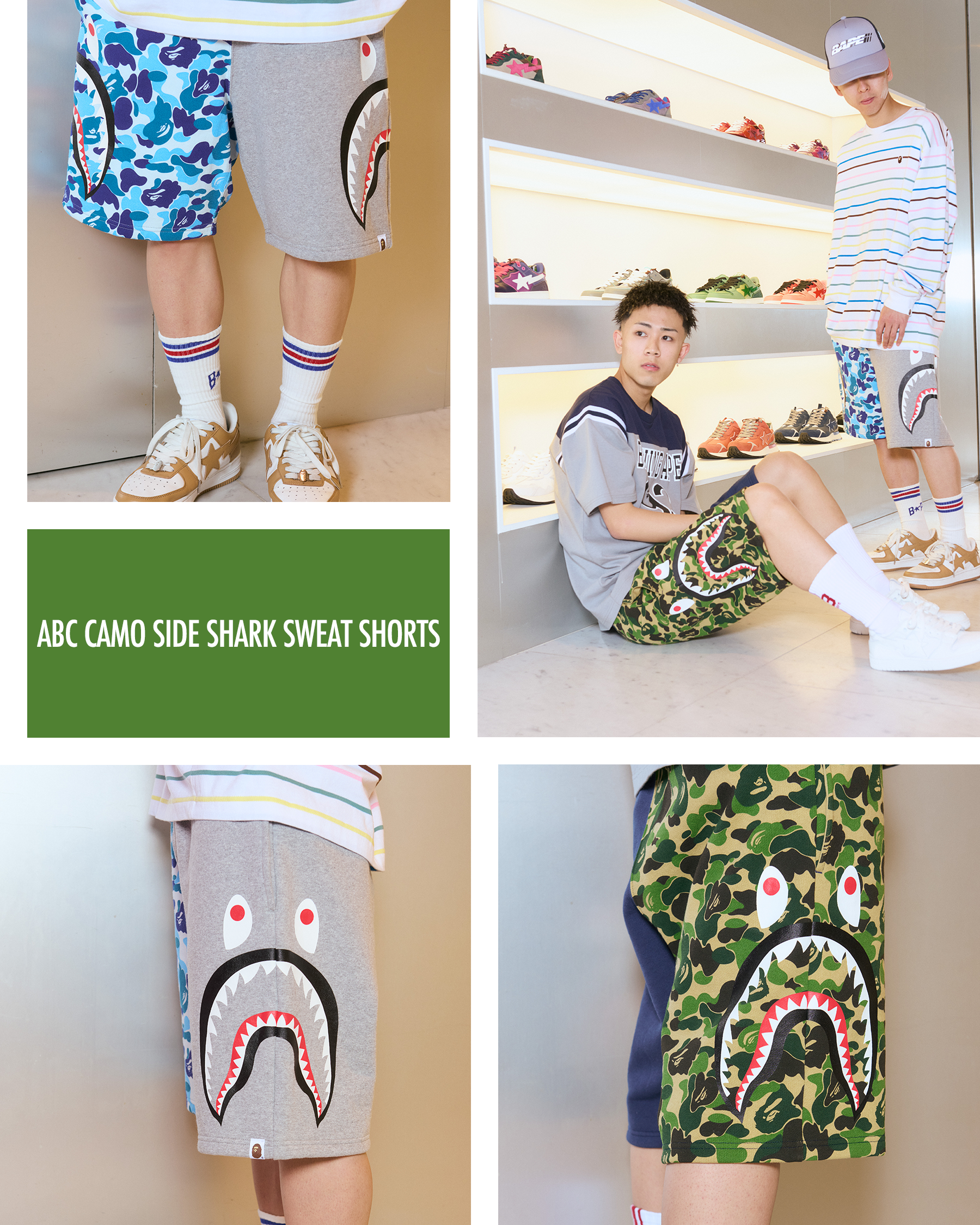 BAPE®︎ Summer Shorts Collection | bape.com