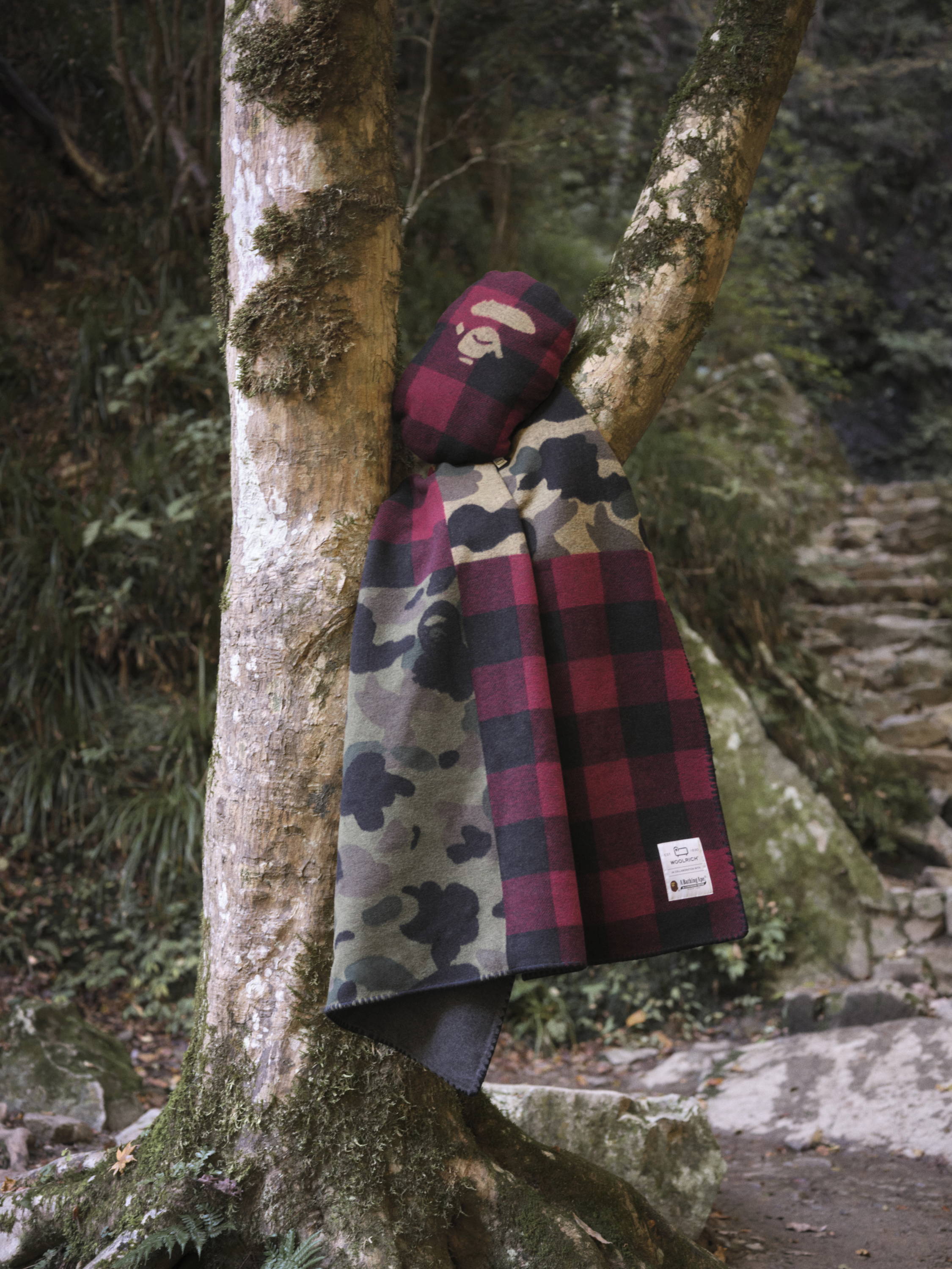 Woolrich x アバクロンビー＆フィッチ・ウールブランケット
