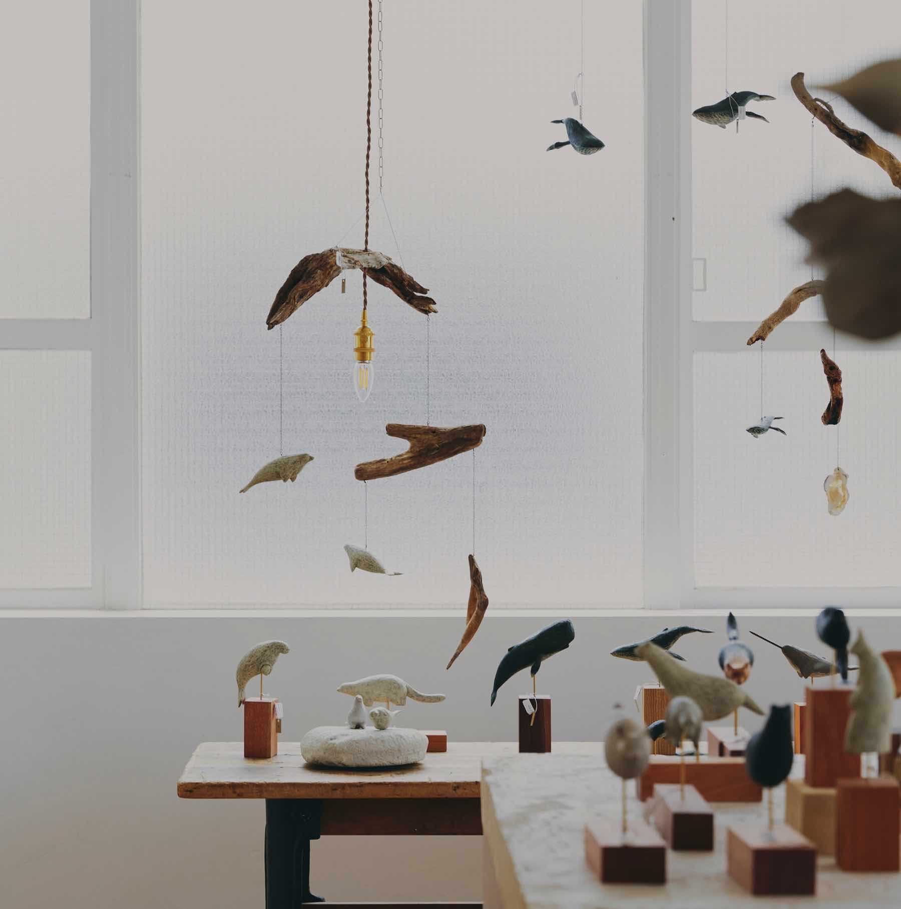 苔むす木工 個展 – Orné de Feuilles