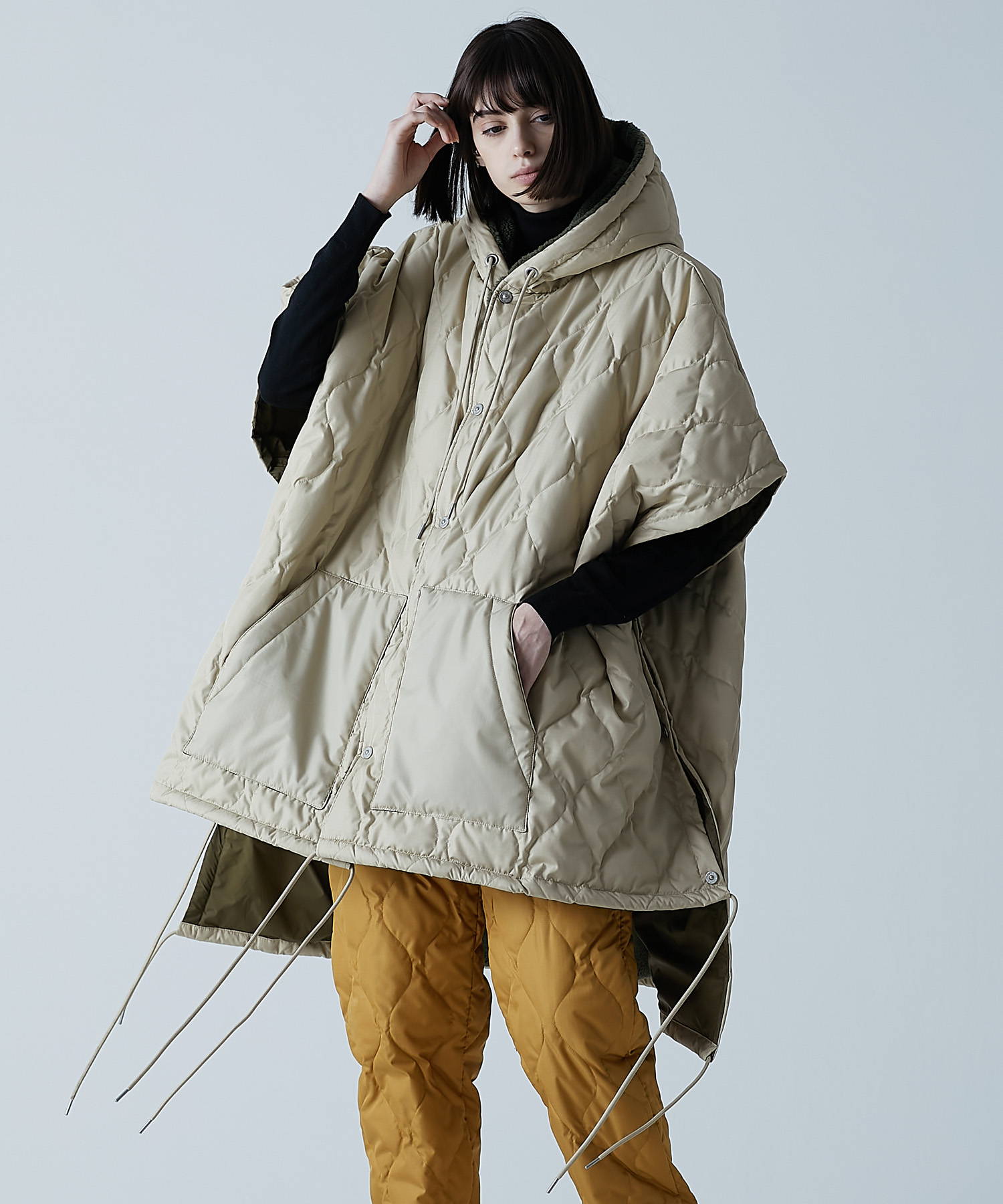 ダウンポンチョ再入荷！ | TAION INNER DOWN OFFICIAL（タイオン