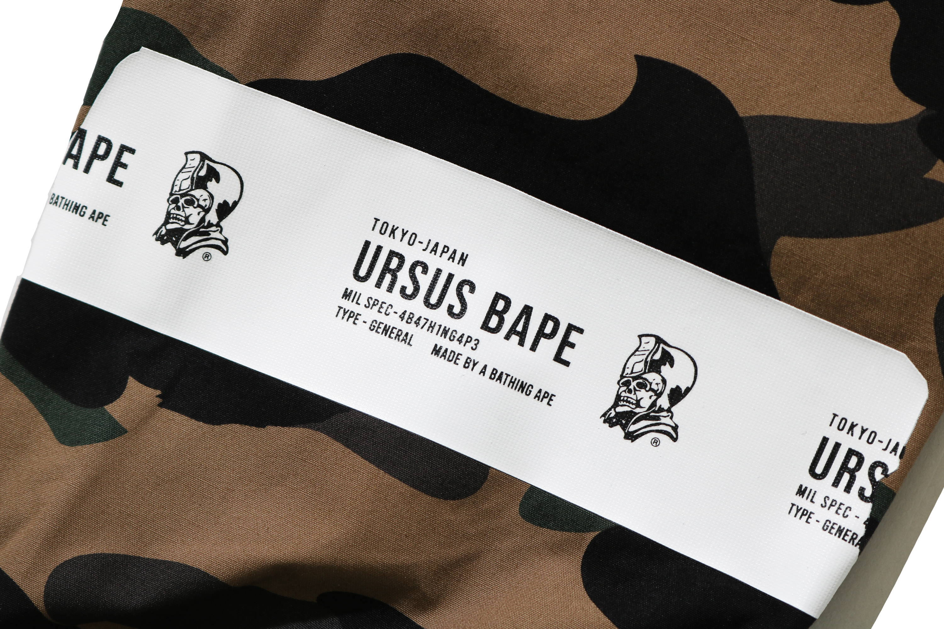 BAPE アーサスベイプ URSUS ワッペンセット