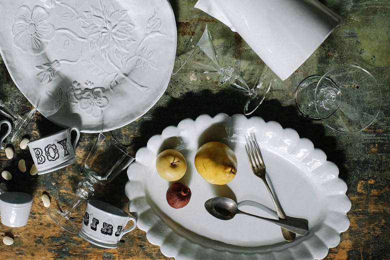 Astier de Villatte Marguerite／プレート｜皿・器｜オルネ ド
