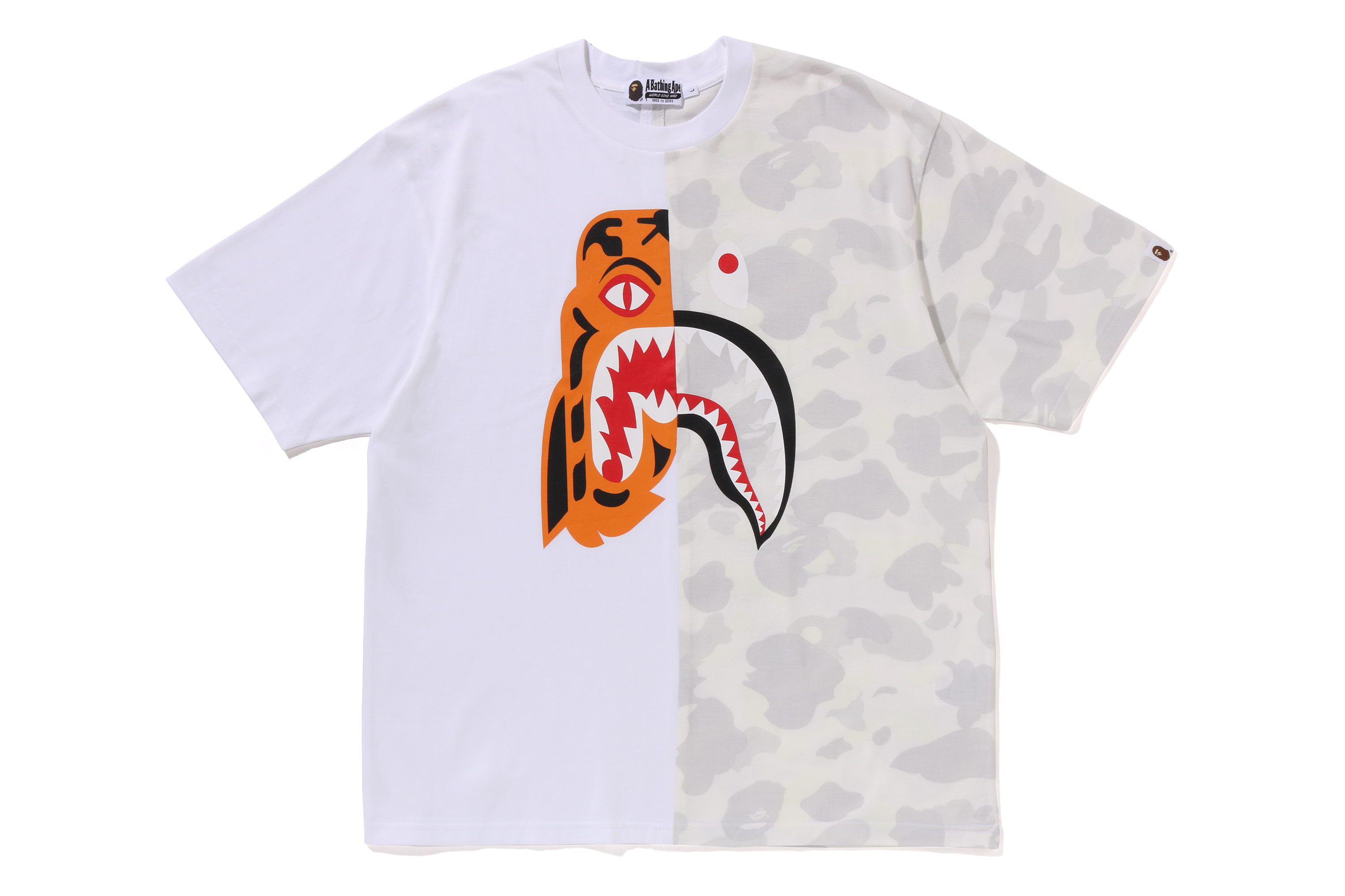 BAPE 迷彩猿 Tシャツ ホワイト A BATHING APE ア ベイシング エイプ