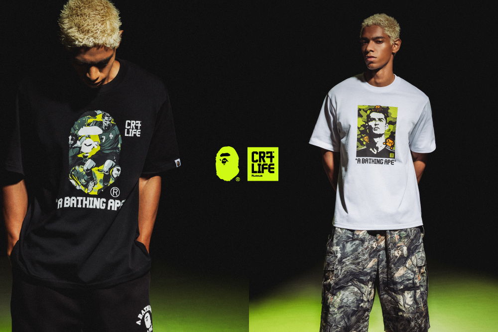 BAPE®︎ × CR7®︎ LIFE コレクション 第2弾が登場 | bape.com