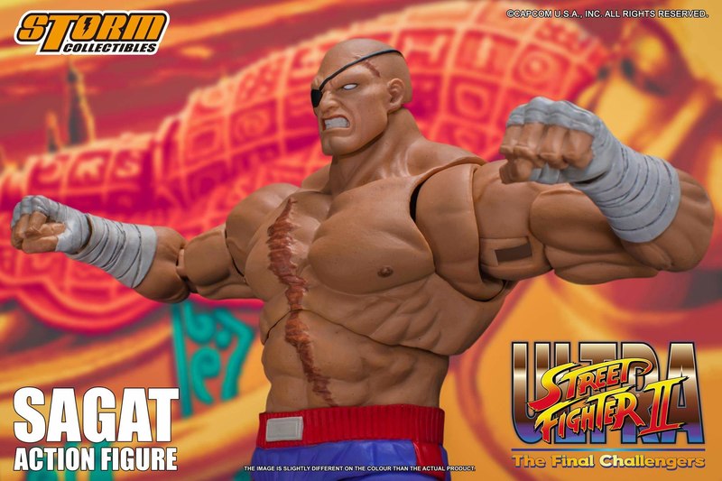 Storm Collectibles 1:12 Street Fighter II Ultra Sagat Figure