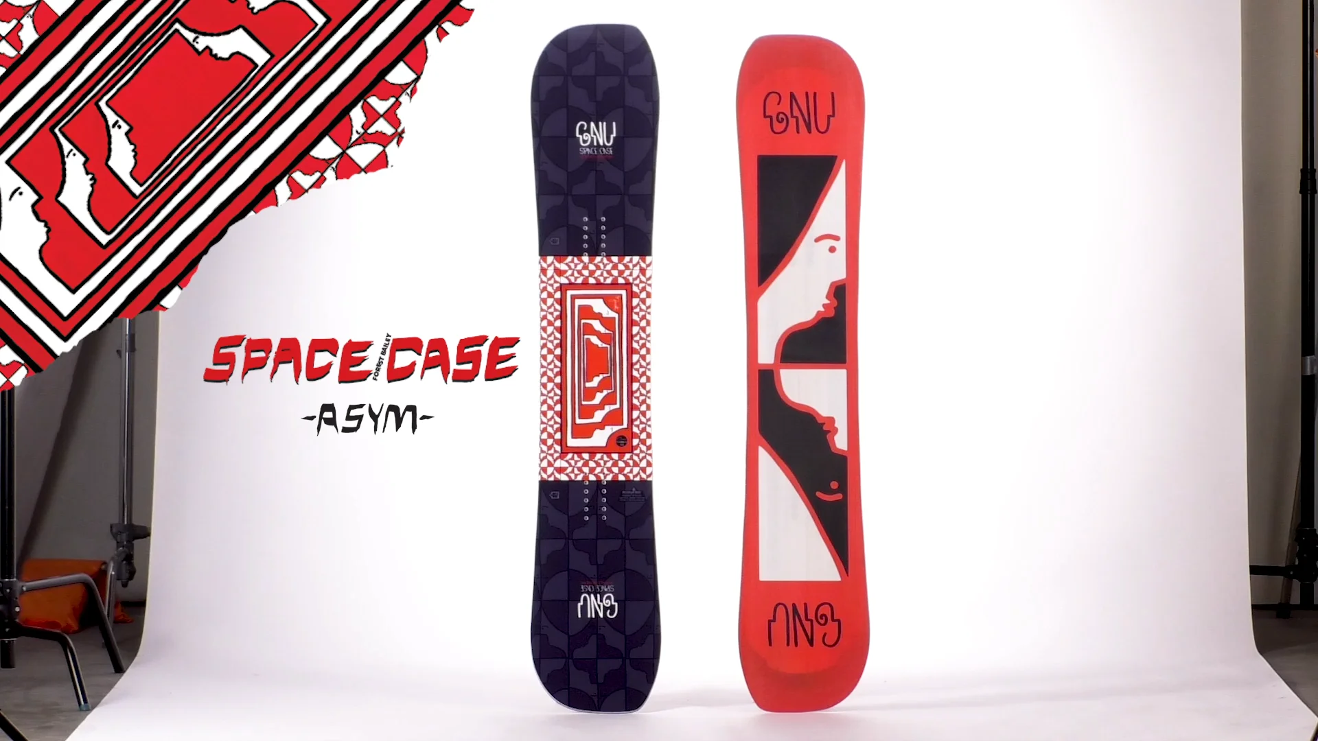 SPACE CASE [FOREST BAILEY PROMODEL] - GNU SNOWBOARDS 18-19 JAPAN SITE