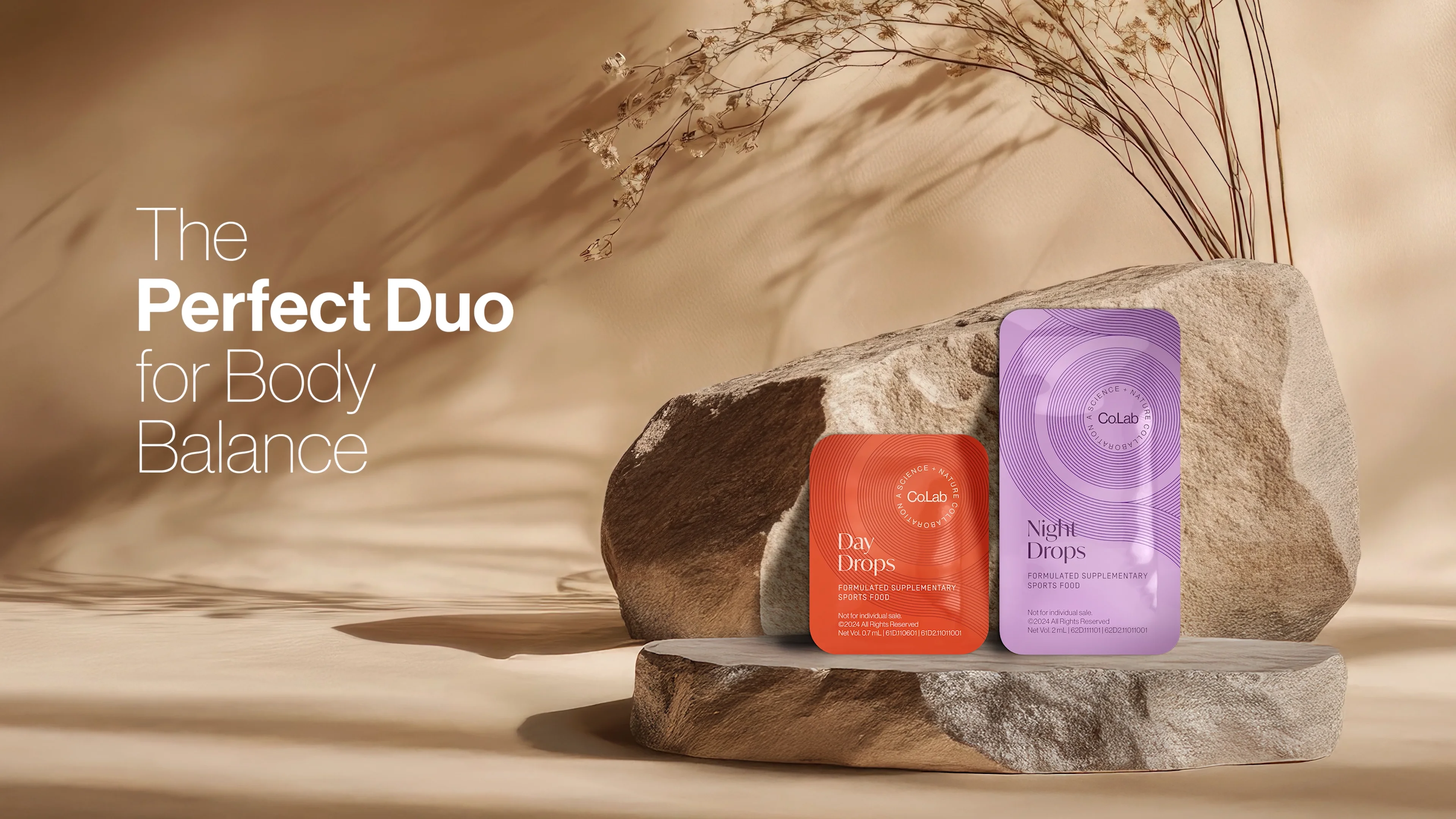 Partner co - Body Balancing Day & Night drops, Co-lab body