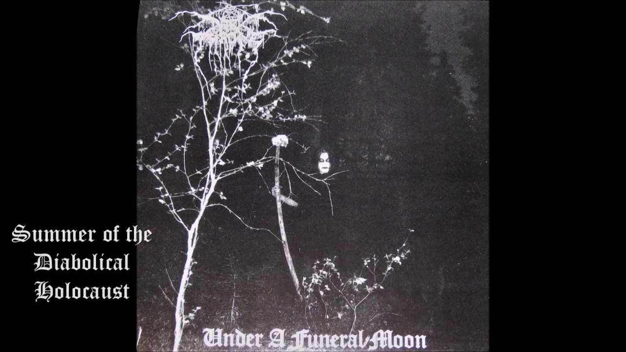Darkthrone- Under A Funeral Moon 1993 (FULL ALBUM) (VINYL RIP