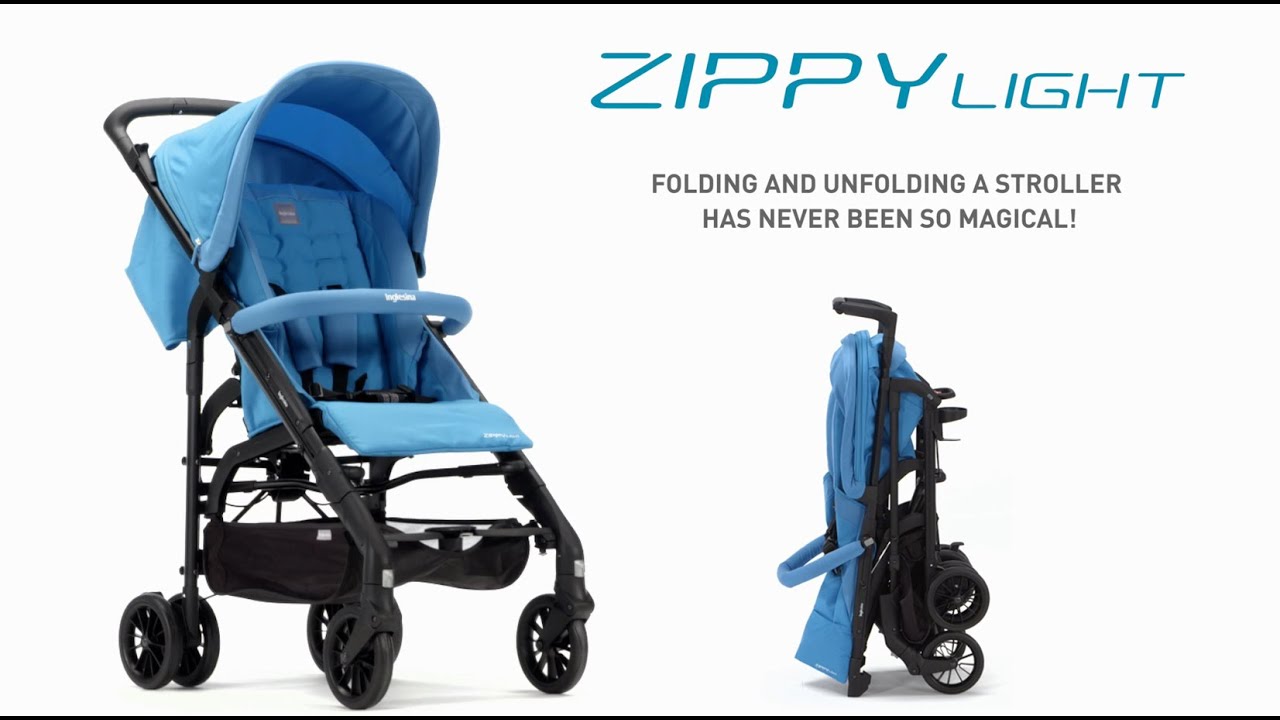 Stroller Zippy Light Inglesina - Demo - YouTube
