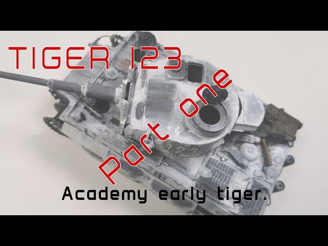 Tiger 1 early 1 part 1 kit 13509 kit conversion tiger123 on the