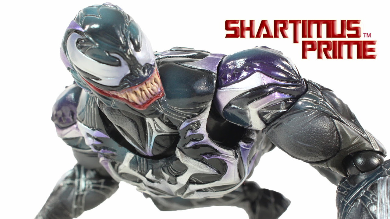 Play Arts Kai Venom Variant Square Enix Spider Man Toy Action