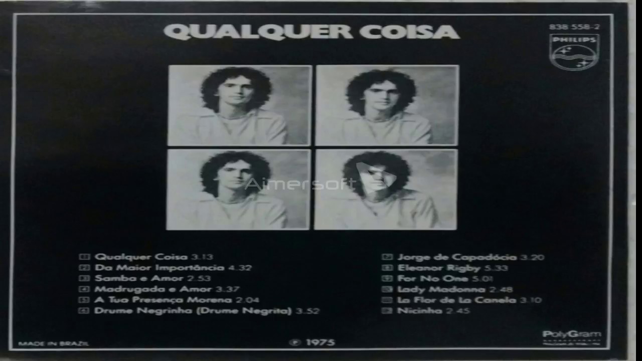 Caetano Veloso - Qualquer coisa [Álbum Completo] - YouTube