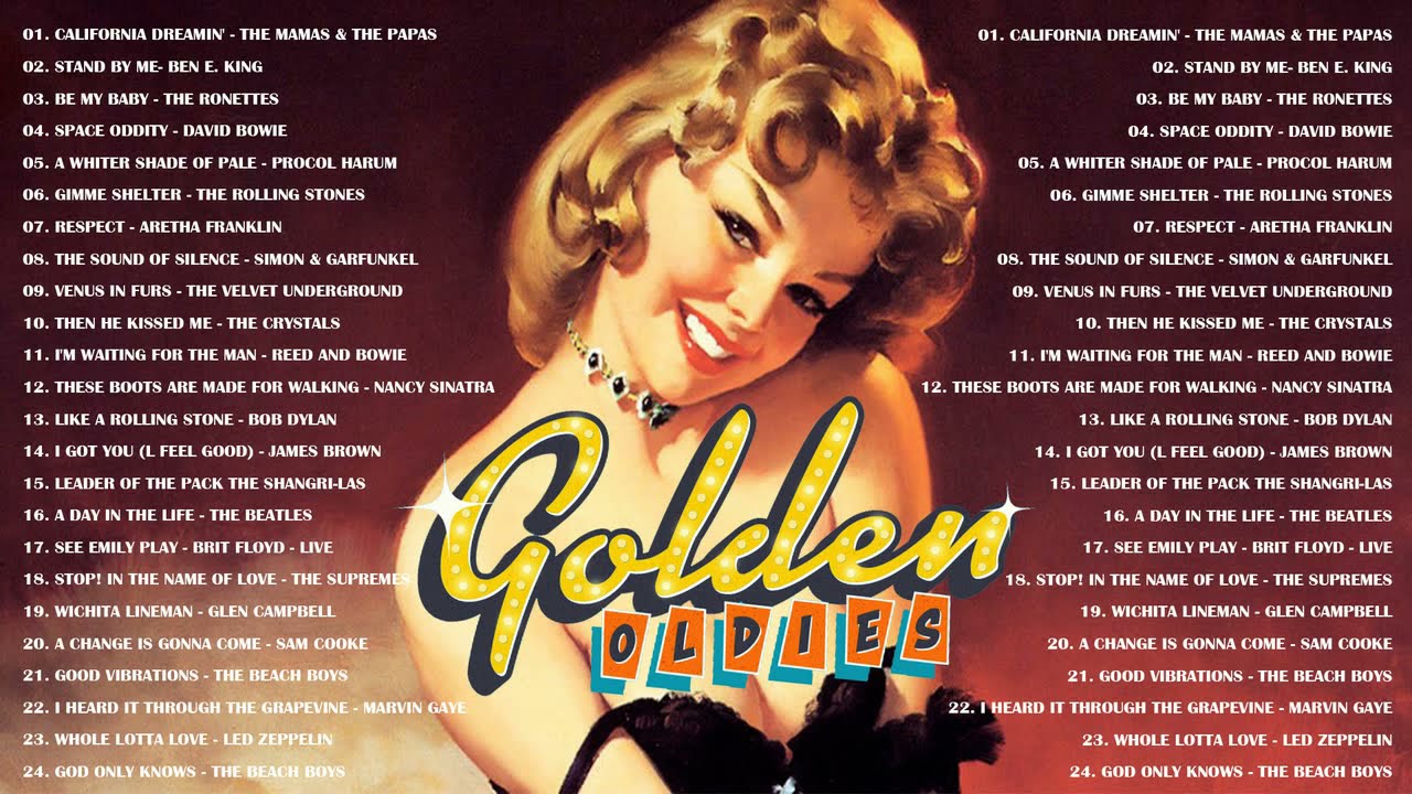 ゴールデンオールディーズ60年代の音楽-1960年代のグレイテストヒッツ