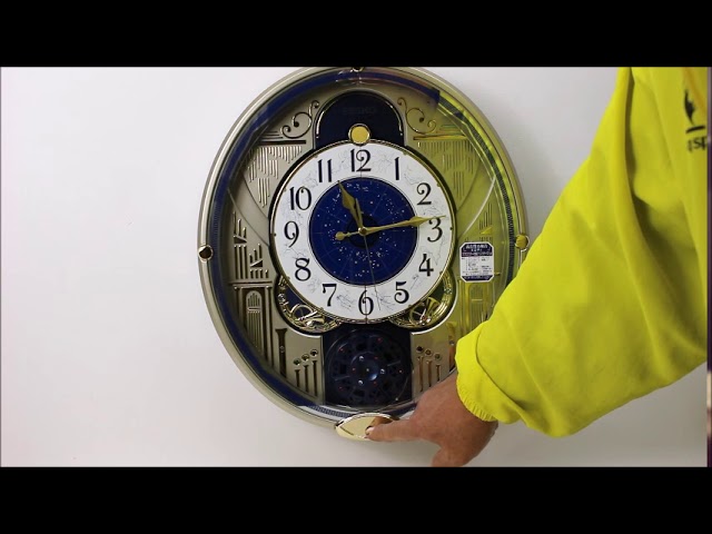 SEIKO セイコークロック からくり時計 ウェーブシンフォニー RE582G
