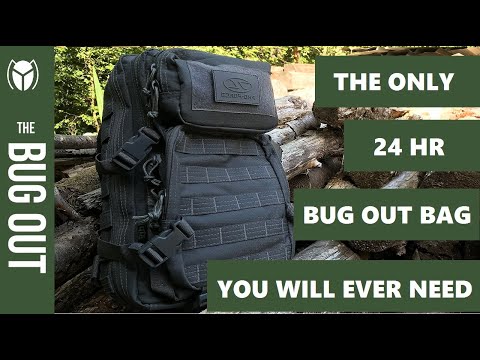 The only 24 hour bug out bag you will ever need. - YouTube