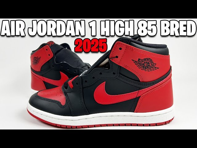 AIR JORDAN 1 HIGH 85 BRED 2025 REVIEW: EVERYTHING YOU NEED TO KNOW