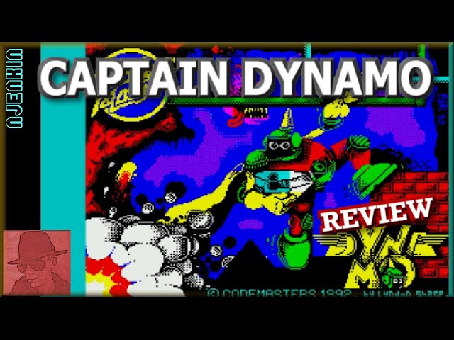 Captain Dynamo - on the ZX Spectrum 48K !! with Commentary - YouTube