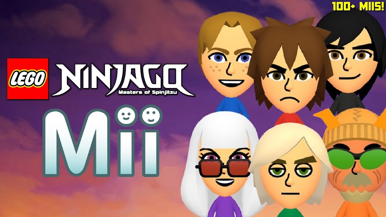My Ninjago Mii Collection! 🎮 100+ Ninjago Miis! - YouTube
