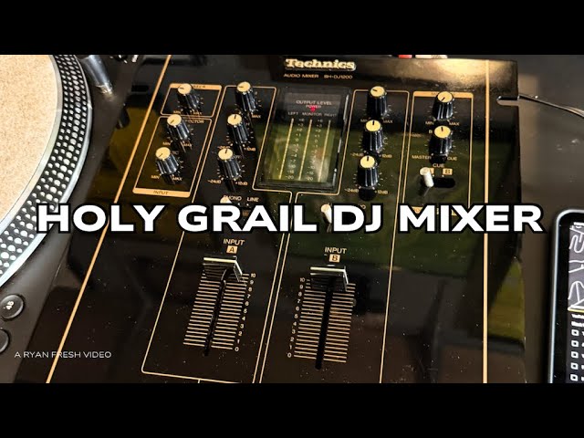 I got one of my holy grail DJ mixers: Technics SH-DJ1200 - YouTube