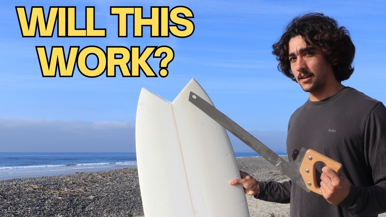 Zack Flores Turns '90s Thruster Into Ryan Burch-Inspired Pickle Fork