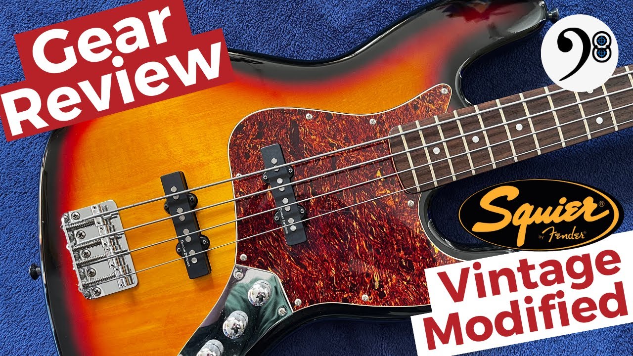 Gear Review #159 - Squier Jazz Bass Vintage Modified - YouTube