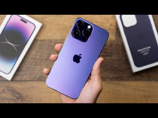 iPhone14 Pro 256GB ディープパープル simフリー