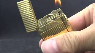 Chapado en Laton ヘアラインゴールド Hg2 デュポンの音 Chapado en