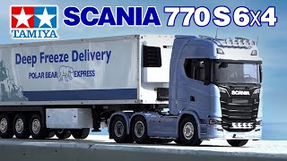タミヤ 1/14 電動RCビッグトラックシリーズ スカニア 770 S 6x4 フル