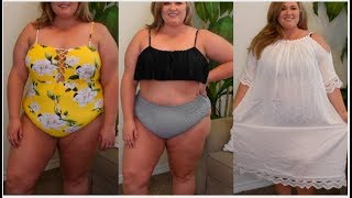 CUPSHE CURVY SWIMSUIT TRY ON + REVIEW | Taren Denise - YouTube