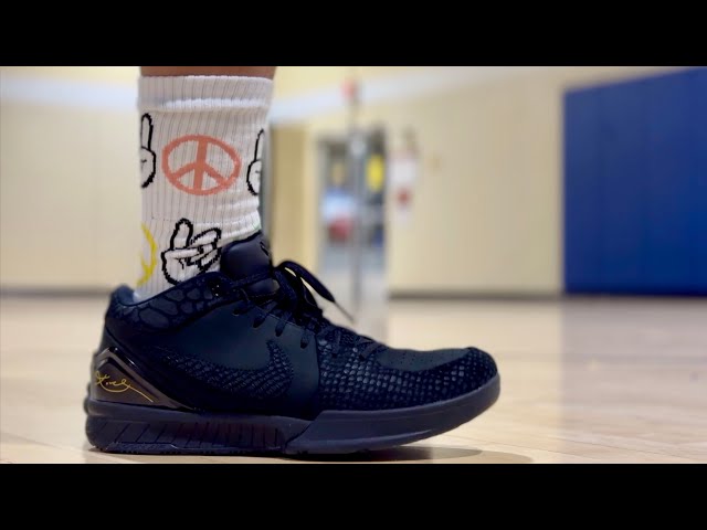 Nike Kobe 4 Protro Gift Of Mamba On Court Review - YouTube