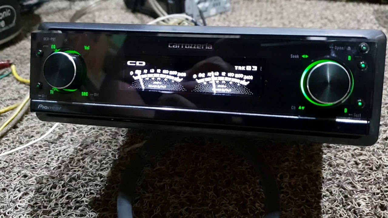 Pioneer carozzeria DEH-P01 - YouTube